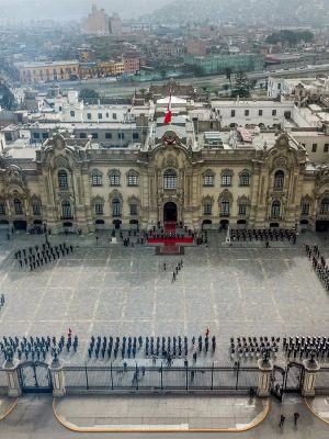 05-08-2021 HANDOUT - 05 August 2021, Peru, Lima: A general view of the ceremony marking the appointment of the President of Peru Pedro Castillo as commander-in-chief of the armed forces and police. The village school teacher was sworn in as president at the end of July 2021. Photo: Alberto Orbegoso/Peru's presidential office/dpa - ACHTUNG: Nur zur redaktionellen Verwendung und nur mit vollständiger Nennung des vorstehenden Credits
POLITICA INTERNACIONAL
Alberto Orbegoso/Peru's presiden / DPA