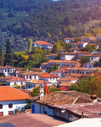 Sirince village in Izmir Province, Turkey.