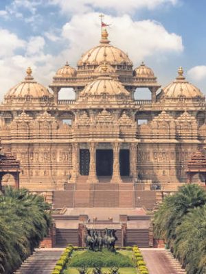 Swaminarayan Akshardham complex in New Delhi, India