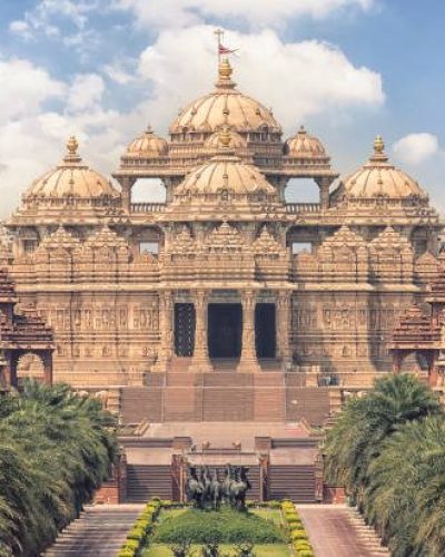 Swaminarayan Akshardham complex in New Delhi, India