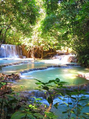 laos-ຫຼວງພຣະບາງ-kuang-si-waterfall