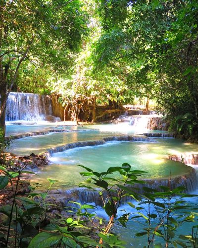 laos-ຫຼວງພຣະບາງ-kuang-si-waterfall