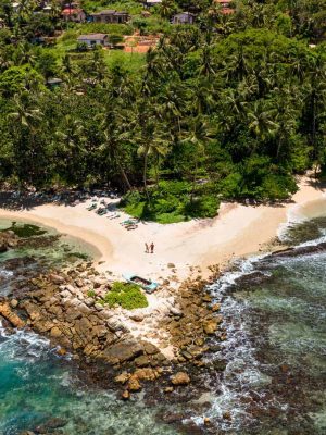 secret-beach-mirissa-drone-overview